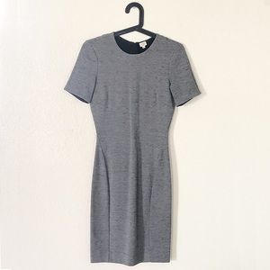 WILFRED Grey Cap Sleeve Sheath Dress